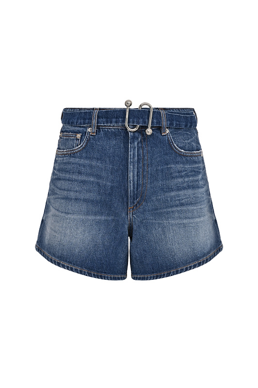 Джинсовые шорты SPORTMAX Синий Женский SPXFIESTA 2612141022600 Джинсовые шорты SPORTMAX Синий Женский SPXFIESTA 2612141022600