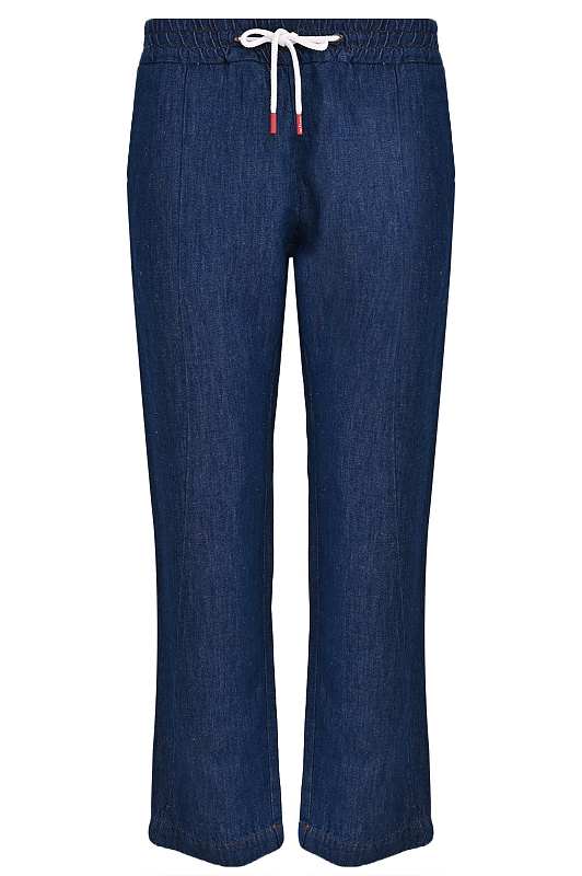 Джинсы на кулиске KITON Синий Женский DJ61106K0925H0 Джинсы на кулиске KITON Синий Женский DJ61106K0925H0