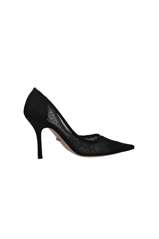 Текстильные лодочки MACH & MACH Черный Женский PF26-S1188-95-Y03-BLK