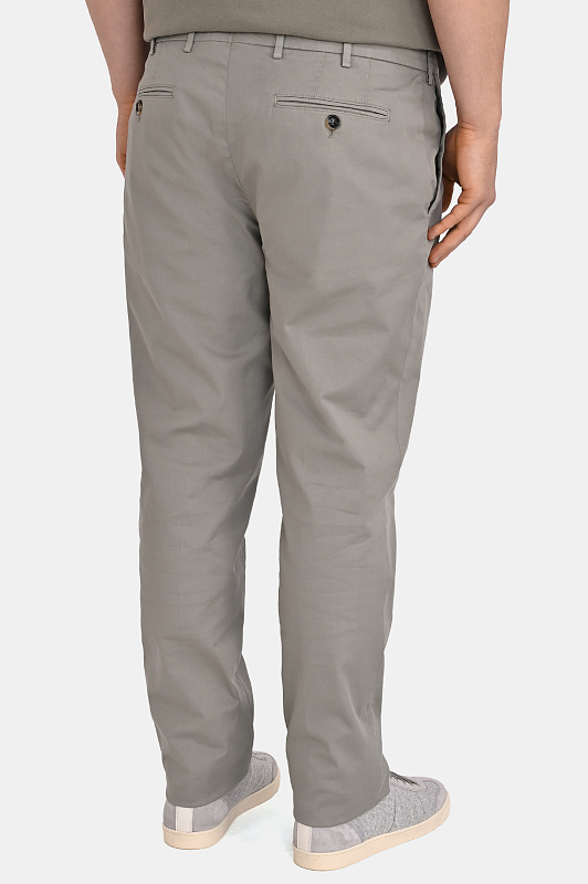Хлопковые брюки чинос BRUNELLO CUCINELLI Оливковый Мужской M289LI1770 Хлопковые брюки чинос BRUNELLO CUCINELLI Оливковый Мужской M289LI1770