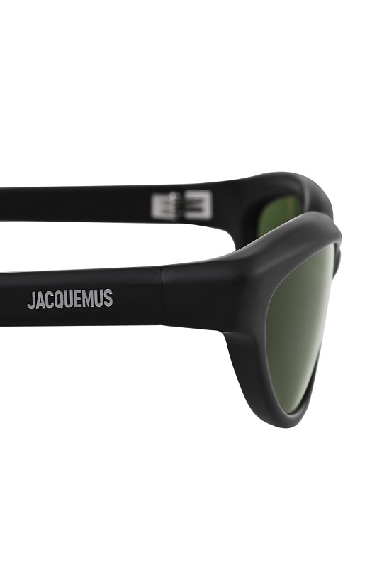 Узкие очки кошачий глаз JACQUEMUS Темно-зеленый Unisex JAC134C5SUN/K Узкие очки кошачий глаз JACQUEMUS Темно-зеленый Unisex JAC134C5SUN/K