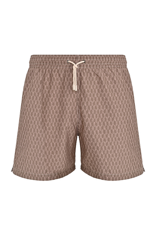 Купальные шорты с узором CANALI Бежевый Мужской 93024UA00101 Купальные шорты с узором CANALI Бежевый Мужской 93024UA00101