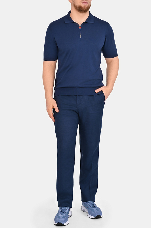 Нейлоновые кроссовки Эва KITON Голубой Мужской USSA374N013330 Нейлоновые кроссовки Эва KITON Голубой Мужской USSA374N013330
