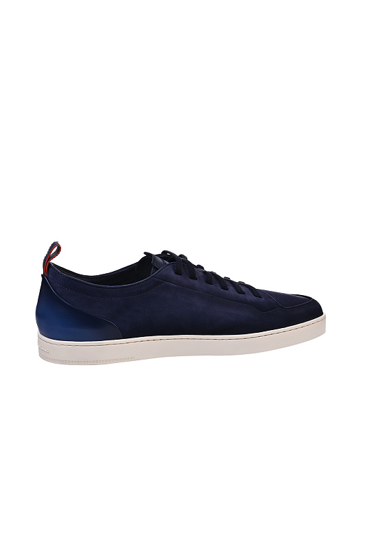 Замшевые кеды SANTONI Темно-синий Мужской MBNG22184TIRTFEH Замшевые кеды SANTONI Темно-синий Мужской MBNG22184TIRTFEH