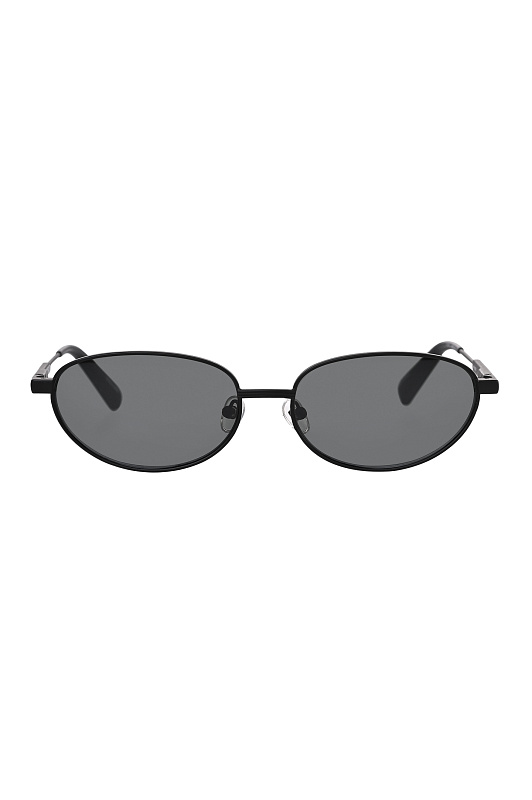 Металлические очки овальные JACQUEMUS Черный Unisex JAC120C5SUN/K Металлические очки овальные JACQUEMUS Черный Unisex JAC120C5SUN/K