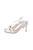 Кожаные босоножки GIANVITO ROSSI Белый Кожаные босоножки GIANVITO ROSSI Белый