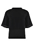 Футболка с сеткой SPORTMAX Черный