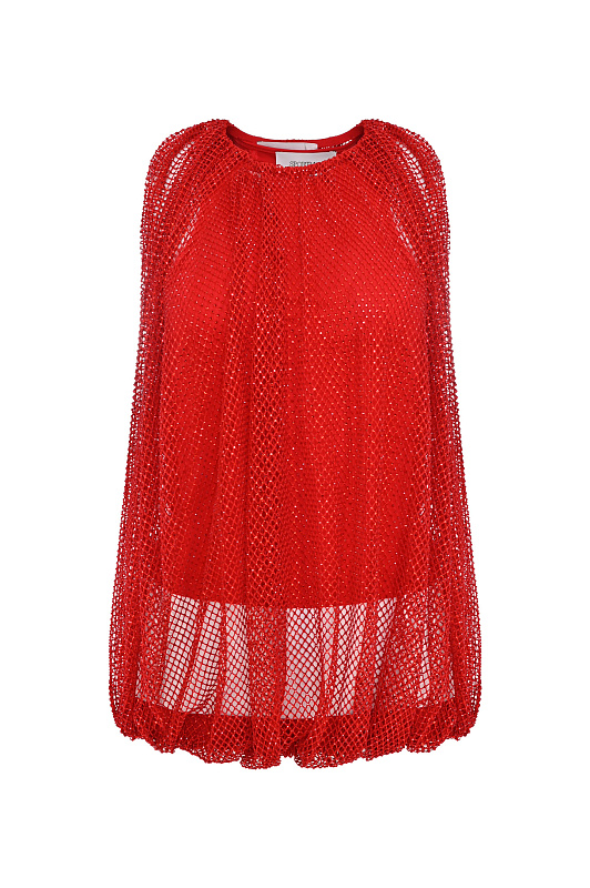 Сетчатая блуза SPORTMAX Красный Женский SPXNODO 2612941061600 Сетчатая блуза SPORTMAX Красный Женский SPXNODO 2612941061600