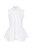 Хлопковая блуза SPORTMAX Белый Хлопковая блуза SPORTMAX Белый