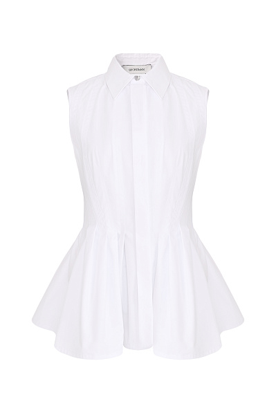 Хлопковая блуза SPORTMAX Хлопковая блуза SPORTMAX
