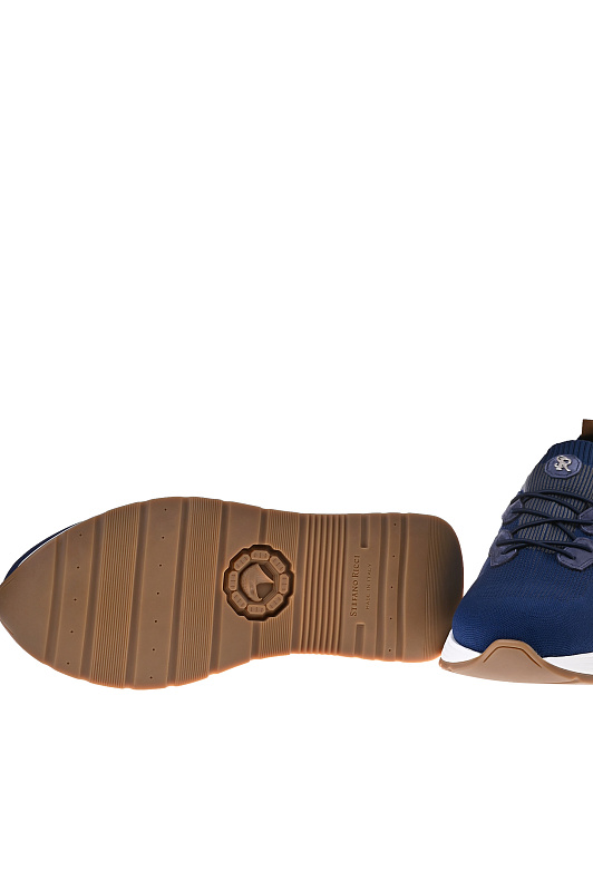 Текстильные кроссовки STEFANO RICCI Темно-синий Мужской UZ26EG2324 TSSDP Текстильные кроссовки STEFANO RICCI Темно-синий Мужской UZ26EG2324 TSSDP