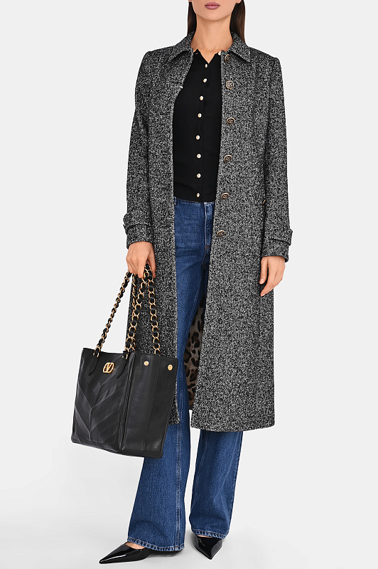 Тонкий кардиган с пуговицами DOLCE & GABBANA Черный Женский FXVF5T JBW25 Тонкий кардиган с пуговицами DOLCE & GABBANA Черный Женский FXVF5T JBW25