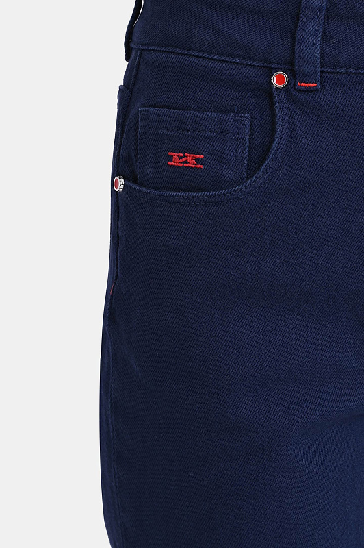 Прямые джинсы KITON Синий Женский DJ54101K0924H1 Прямые джинсы KITON Синий Женский DJ54101K0924H1
