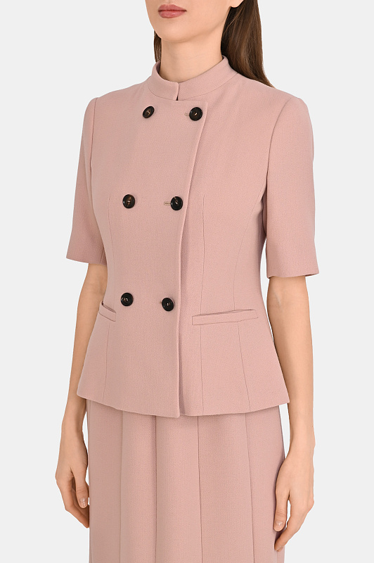 Шерстяной жакет KITON Розовый Женский D59504K05P5437000 Шерстяной жакет KITON Розовый Женский D59504K05P5437000