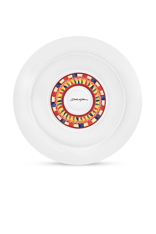 Тарелка DOLCE & GABBANA  Разноцветный Unisex TC0024 TCA19