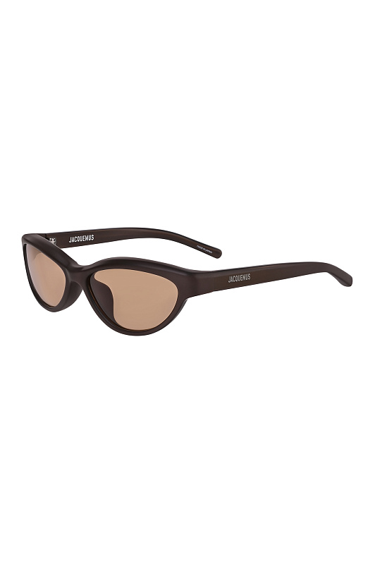 Узкие очки кошачий глаз JACQUEMUS Коричневый Unisex JAC134C4SUN/K Узкие очки кошачий глаз JACQUEMUS Коричневый Unisex JAC134C4SUN/K
