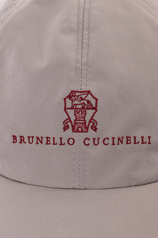 Текстильная кепка BRUNELLO CUCINELLI Светло-бежевый Мужской MM4799859 Текстильная кепка BRUNELLO CUCINELLI Светло-бежевый Мужской MM4799859
