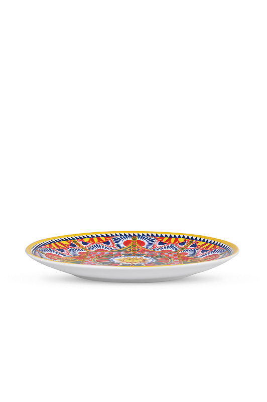 Набор из 2-х тарелок DOLCE & GABBANA Разноцветный Unisex TC0S04 TCA21 Набор из 2-х тарелок DOLCE & GABBANA Разноцветный Unisex TC0S04 TCA21