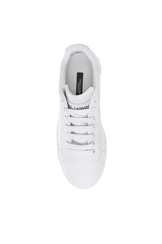 Кеды DOLCE & GABBANA Белый Женский CK1544 A1065 Кеды DOLCE & GABBANA Белый Женский CK1544 A1065