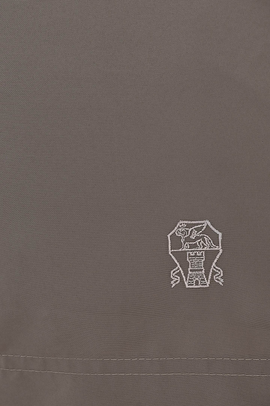 Пляжные шорты на кулиске BRUNELLO  CUCINELLI Оливковый Мужской MW817043