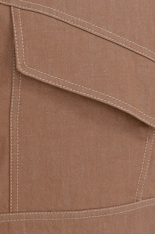 Укороченная куртка BRUNELLO CUCINELLI Коричневый Женский MB1257801 Укороченная куртка BRUNELLO CUCINELLI Коричневый Женский MB1257801