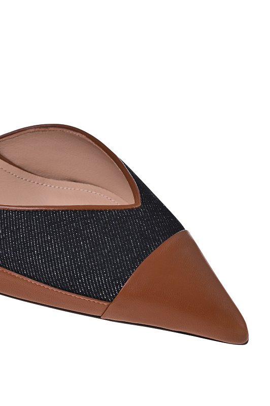 Кожаные туфли-лодочки KITON Синий Женский D58829K0900H01002 Кожаные туфли-лодочки KITON Синий Женский D58829K0900H01002