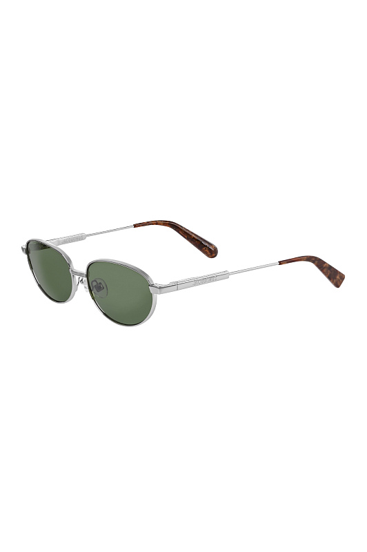 Металлические очки овальные JACQUEMUS Зеленый Unisex JAC120C2SUN/K Металлические очки овальные JACQUEMUS Зеленый Unisex JAC120C2SUN/K