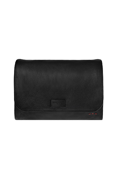 Кожаная сумка с клапаном KITON