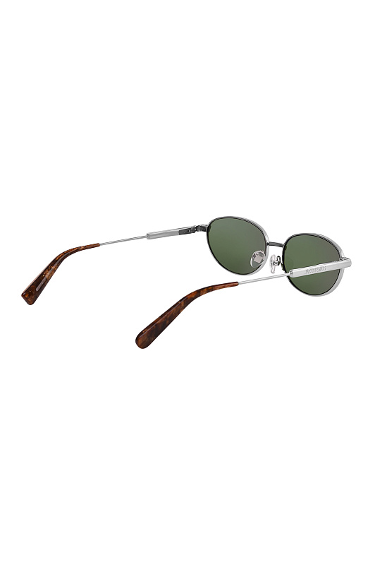 Металлические очки овальные JACQUEMUS Зеленый Unisex JAC120C2SUN/K Металлические очки овальные JACQUEMUS Зеленый Unisex JAC120C2SUN/K