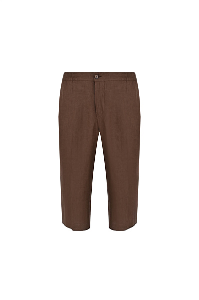 Льняные шорты бермуды KITON Льняные шорты бермуды KITON