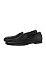 Кожаные лоферы с ремешком SANTONI Черный Кожаные лоферы с ремешком SANTONI Черный