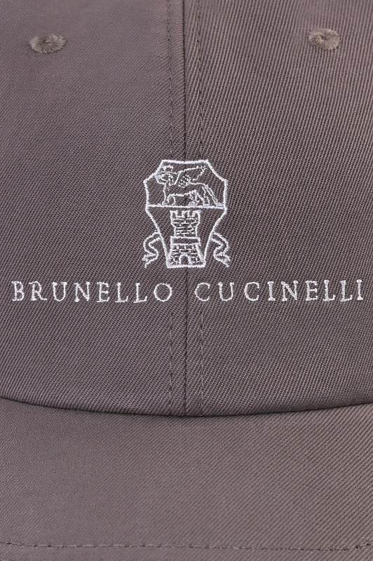 Хлопковая кепка BRUNELLO CUCINELLI Какао Женский M252D9850 Хлопковая кепка BRUNELLO CUCINELLI Какао Женский M252D9850